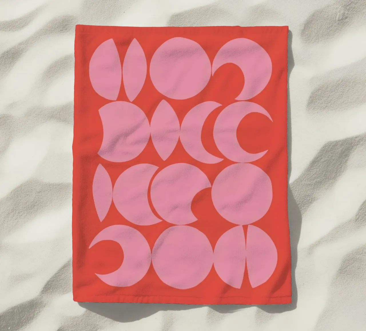 Retro Pattern serviette de plage de Pure