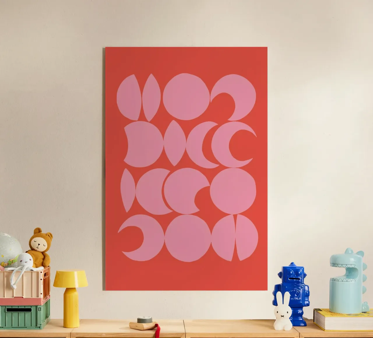 Retro Pattern acryl van Pure