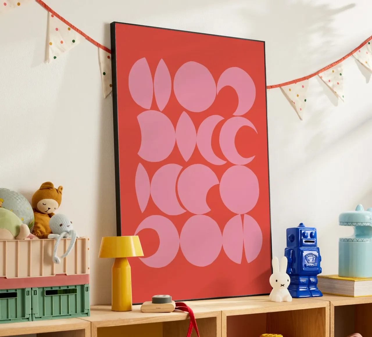Retro Pattern alu-dibond by Pure