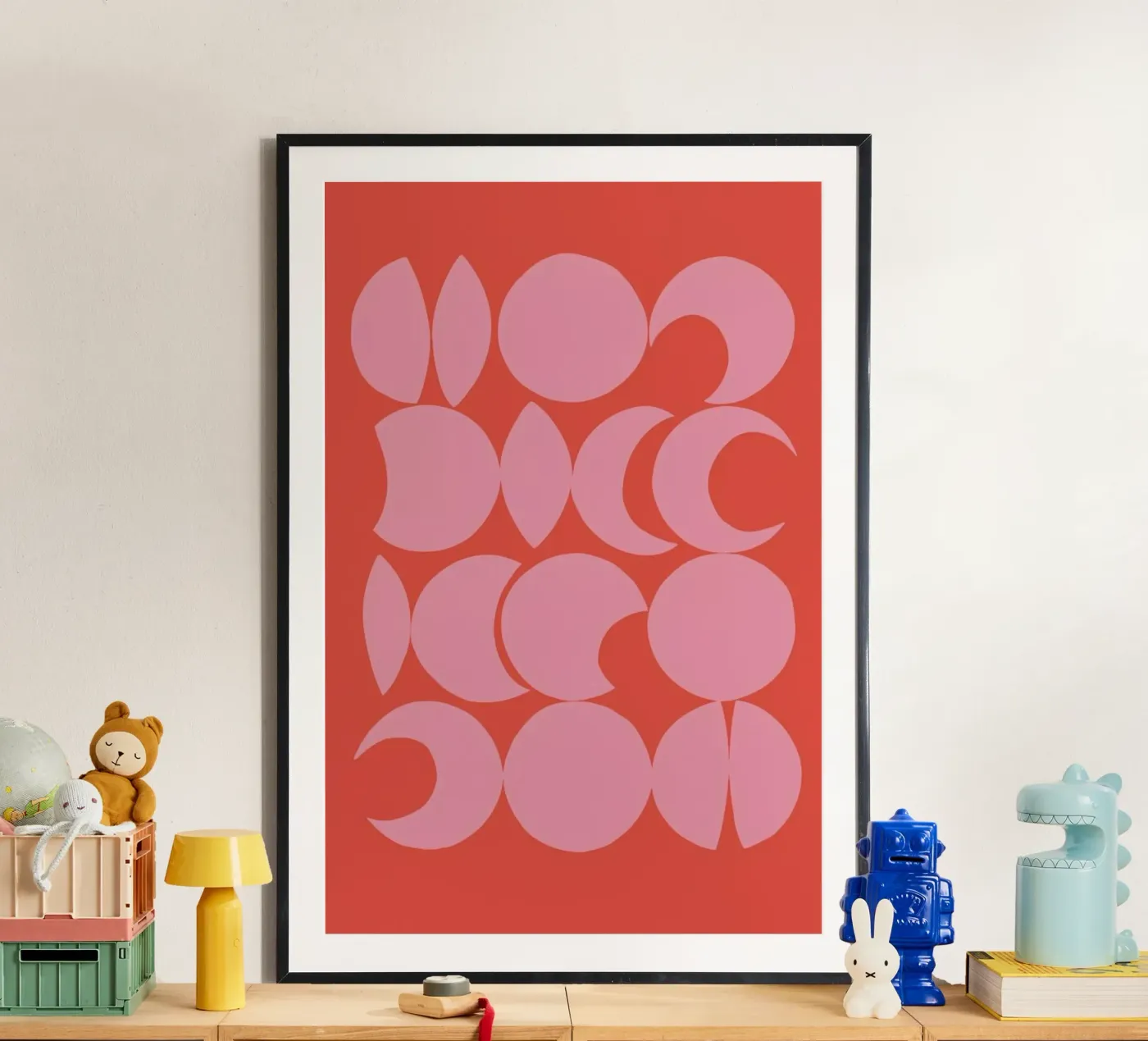 Retro Pattern Poster von Pure