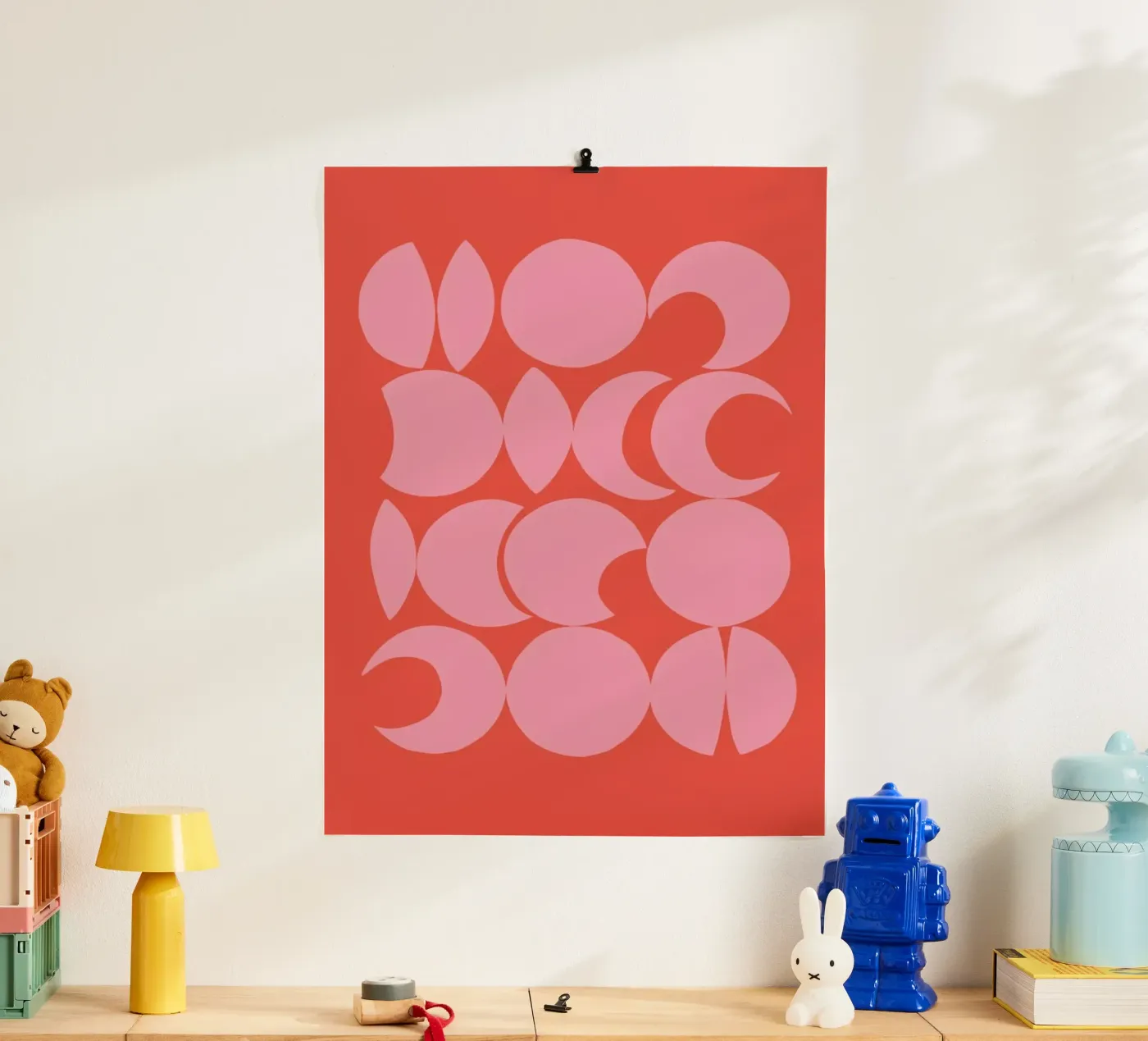 Retro Pattern Poster von Pure