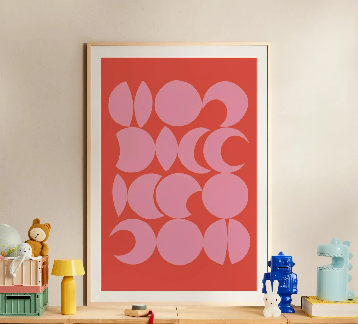 Retro Pattern Poster von Pure