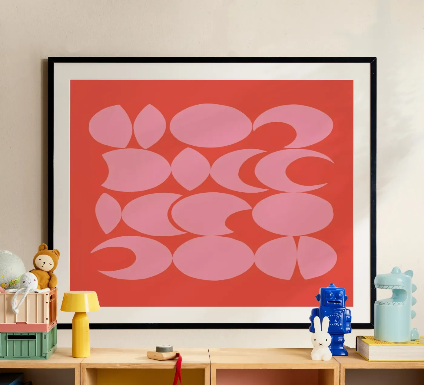 Retro Pattern Poster von Pure