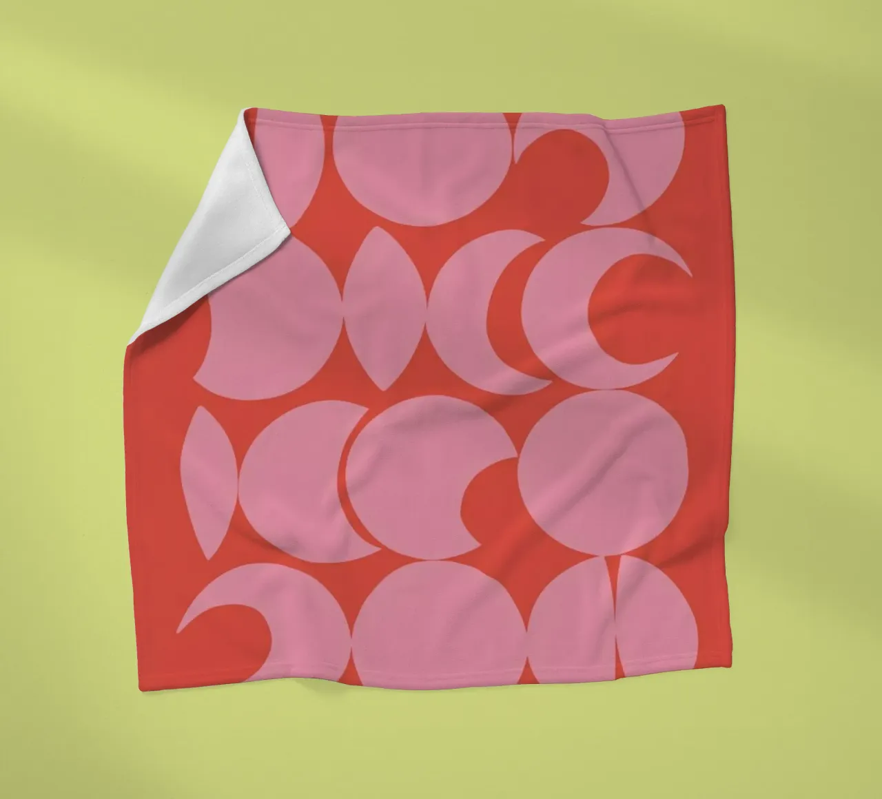 Retro Pattern coperta in pile da Pure