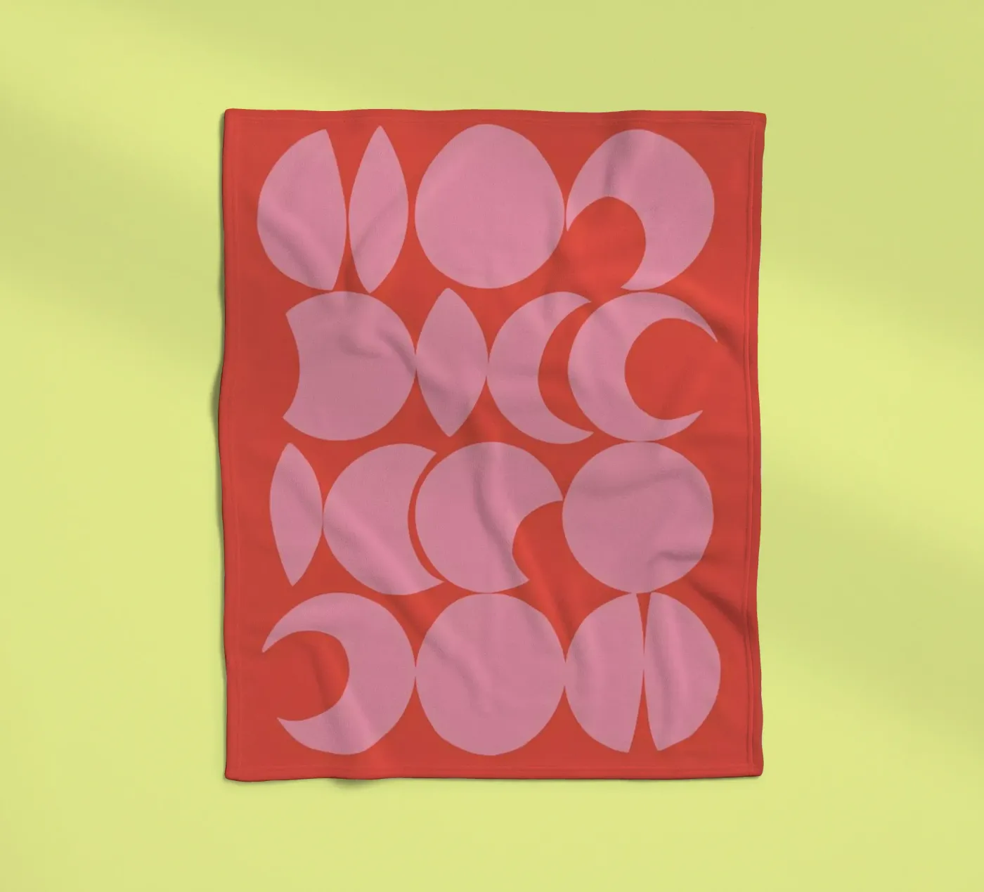 Retro Pattern coperta in pile da Pure