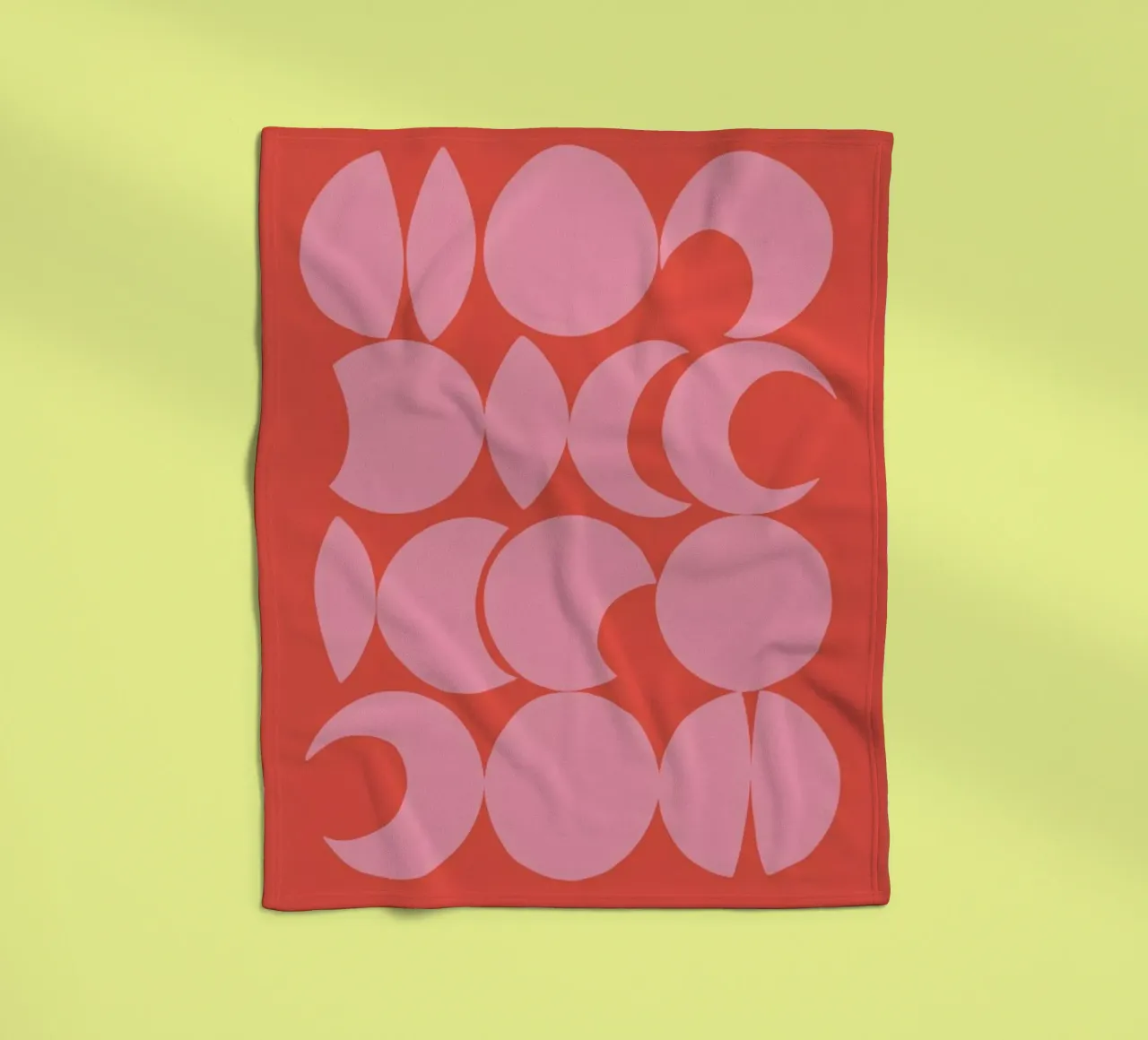 Retro Pattern coperta in pile da Pure