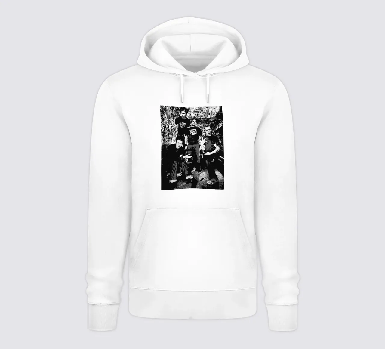 sum 41 band art felpa con cappuccio da vanhesling