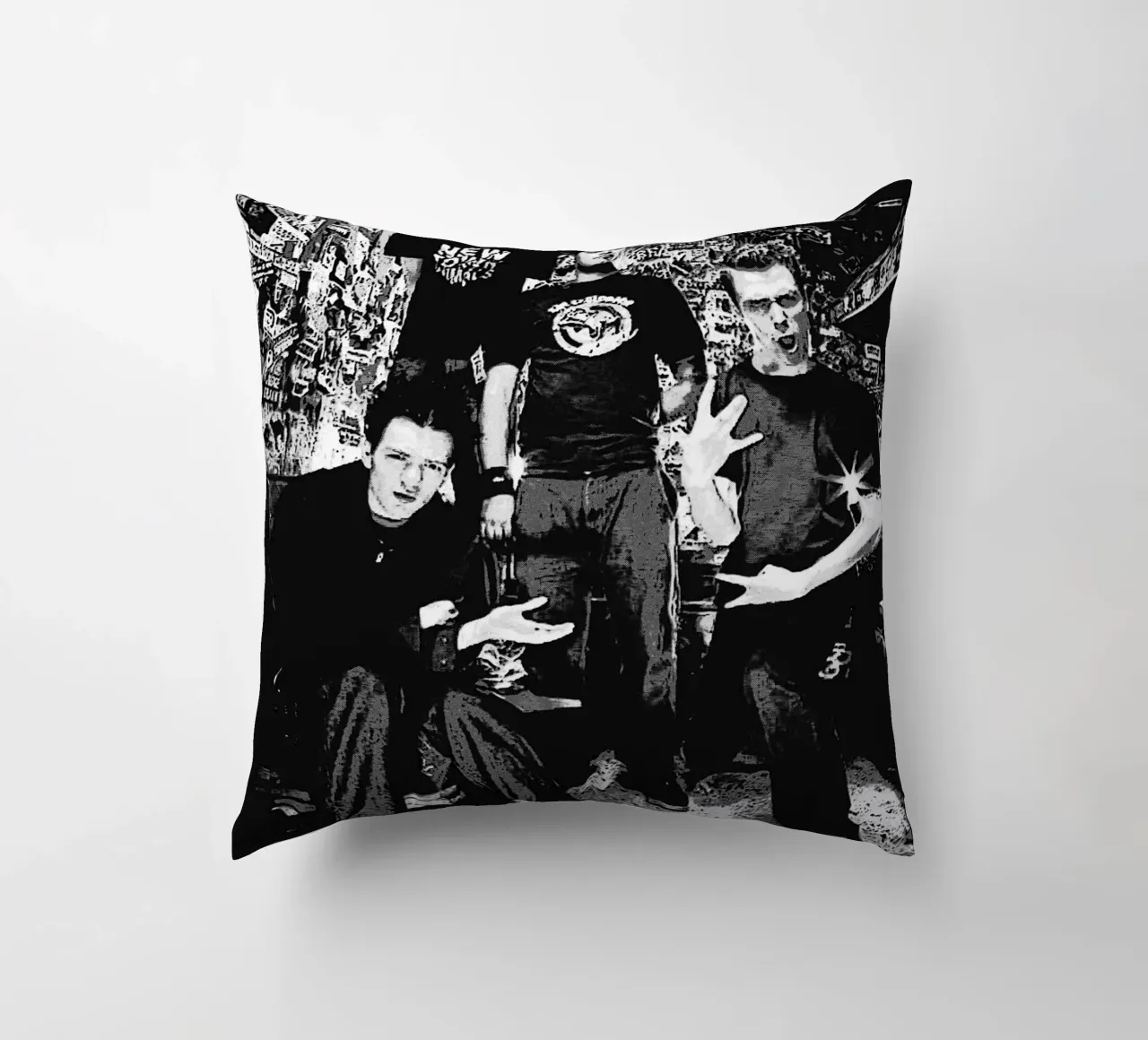 sum 41 band art cuscino da vanhesling