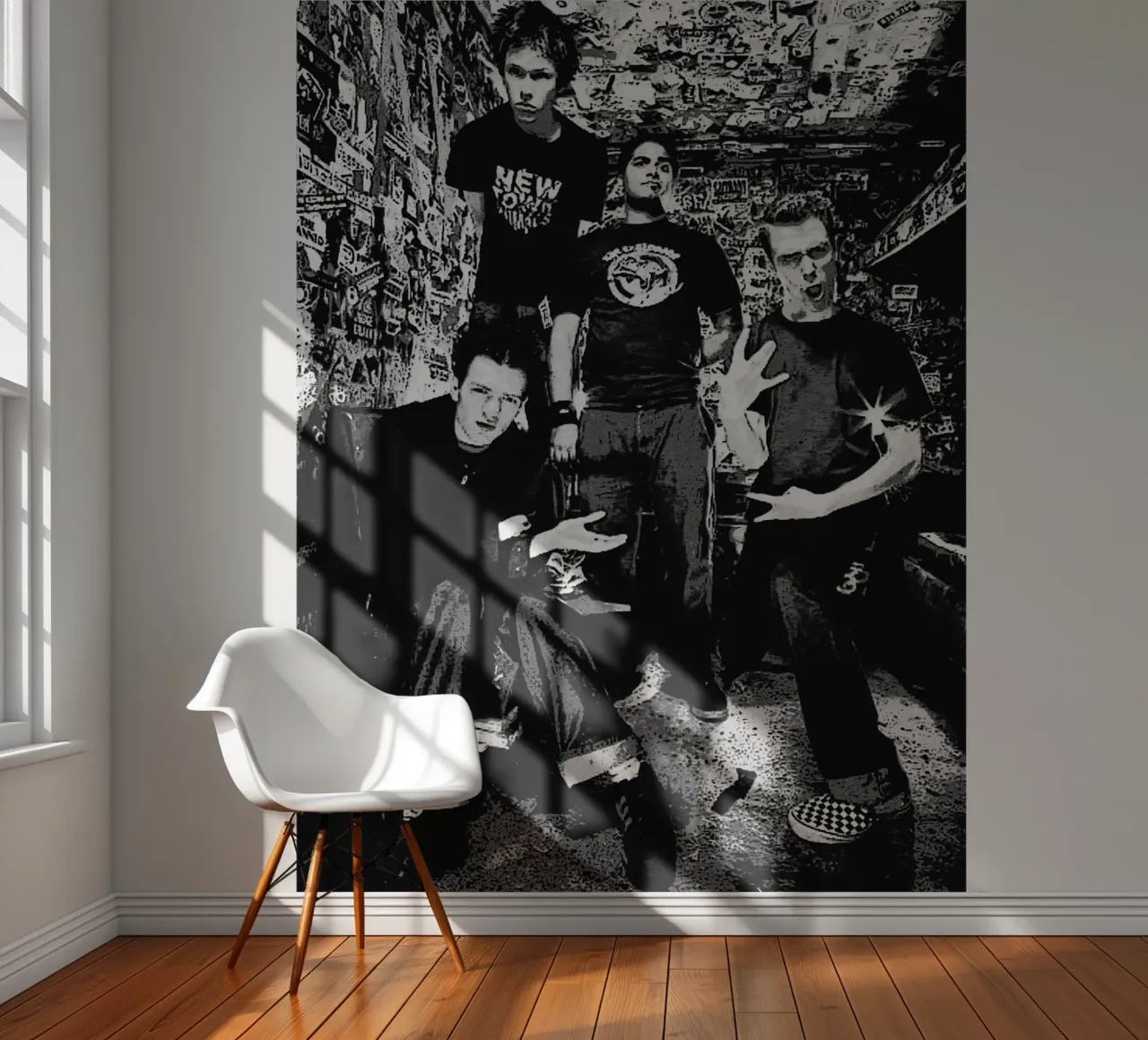 sum 41 band art Fototapete von vanhesling