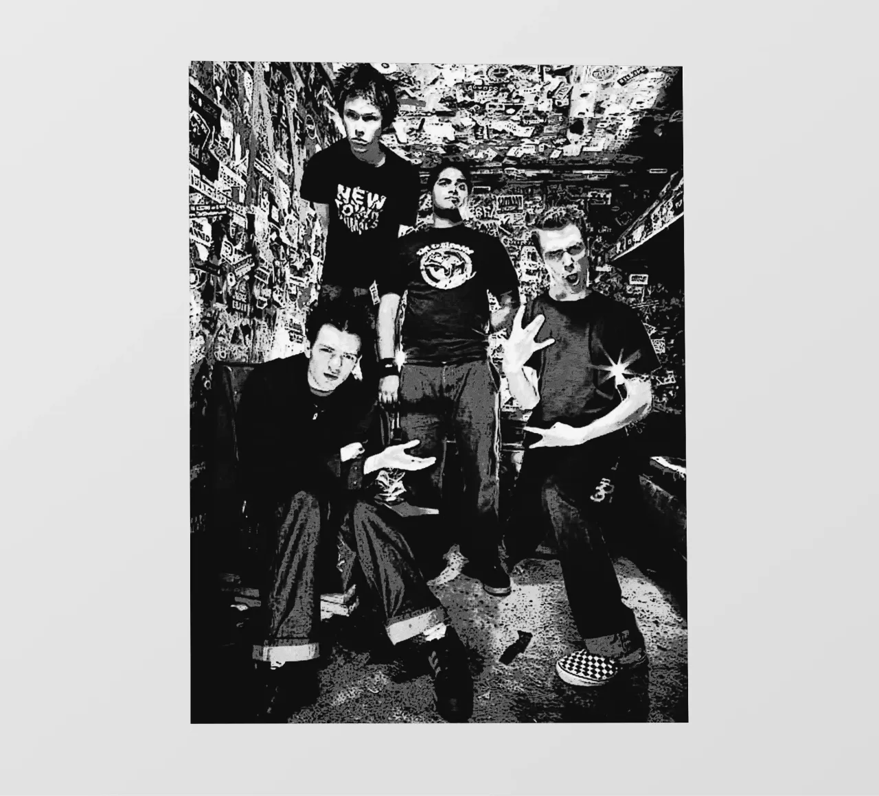 sum 41 band art Fototapete von vanhesling