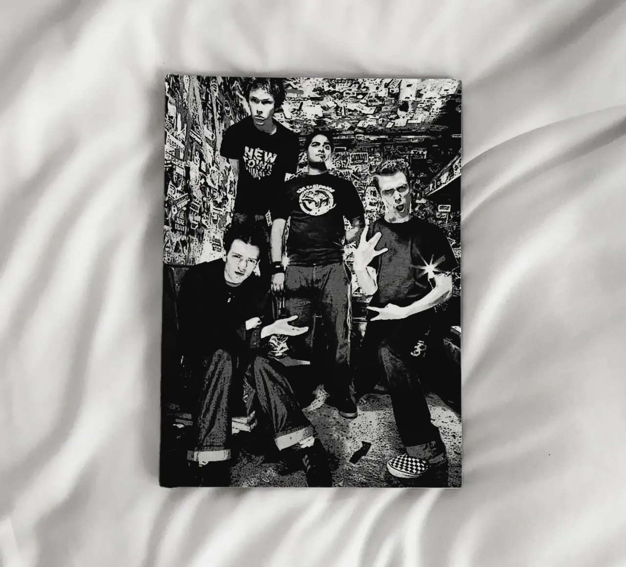 sum 41 band art notebook by vanhesling