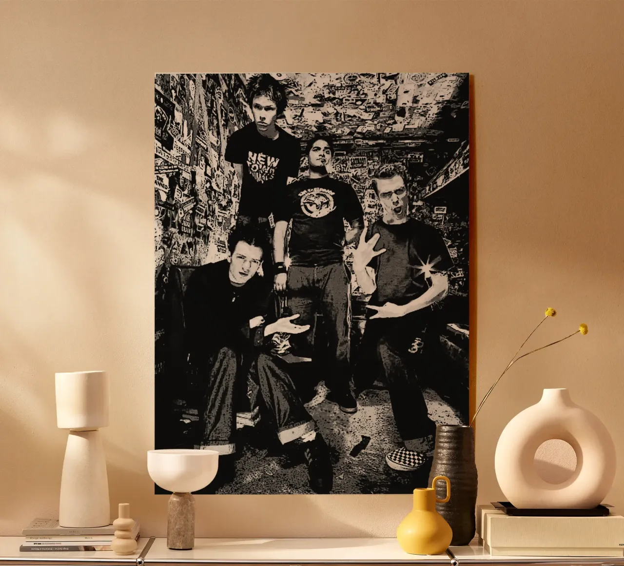 sum 41 band art plexiglass da vanhesling