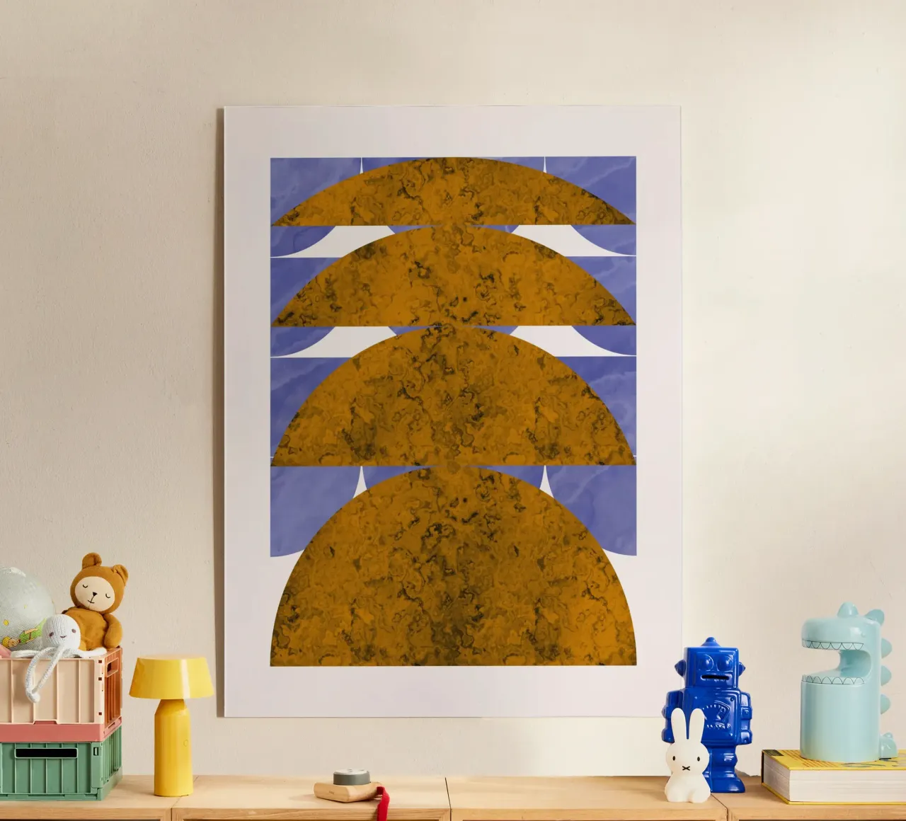 Bronze geometry plexiglass da Little Dean