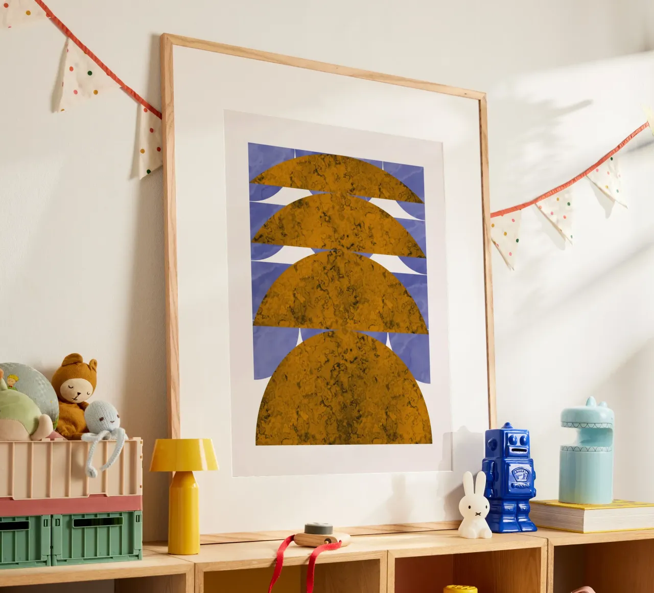 Bronze geometry poster da Little Dean