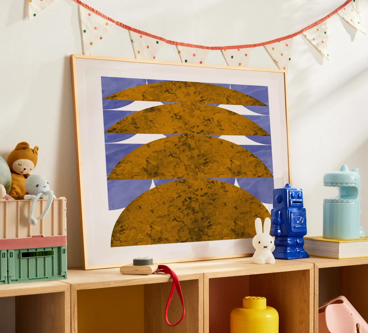 Bronze geometry poster da Little Dean