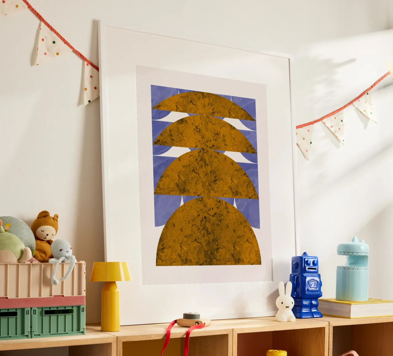 Bronze geometry poster da Little Dean