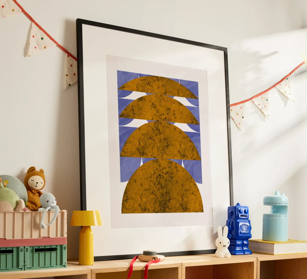 Bronze geometry poster da Little Dean