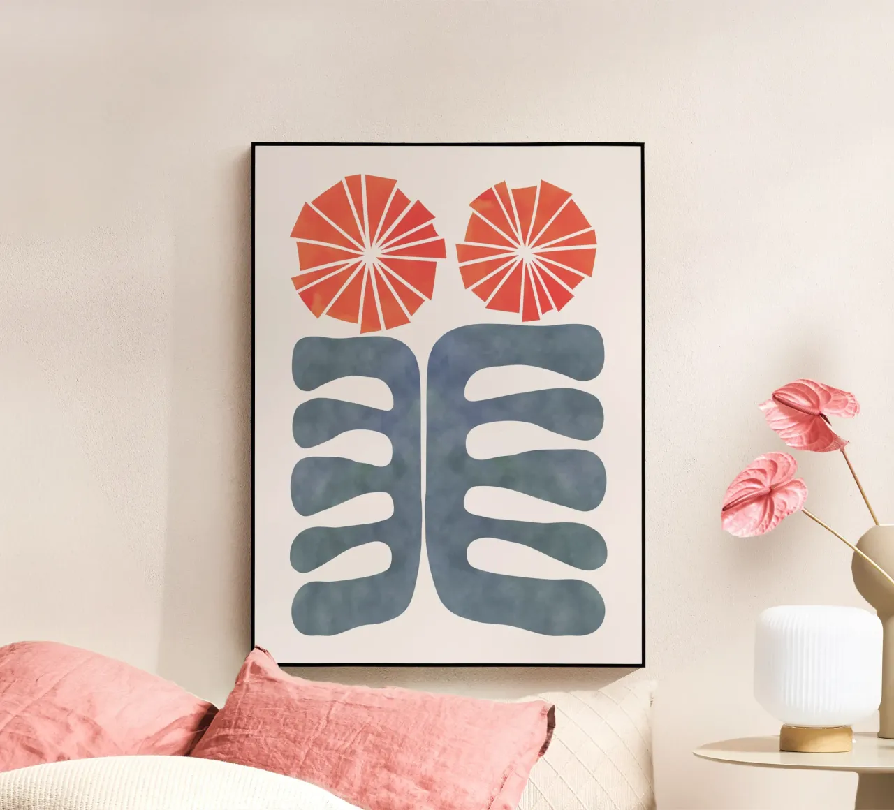 Fiore gemello plexiglass da Little Dean