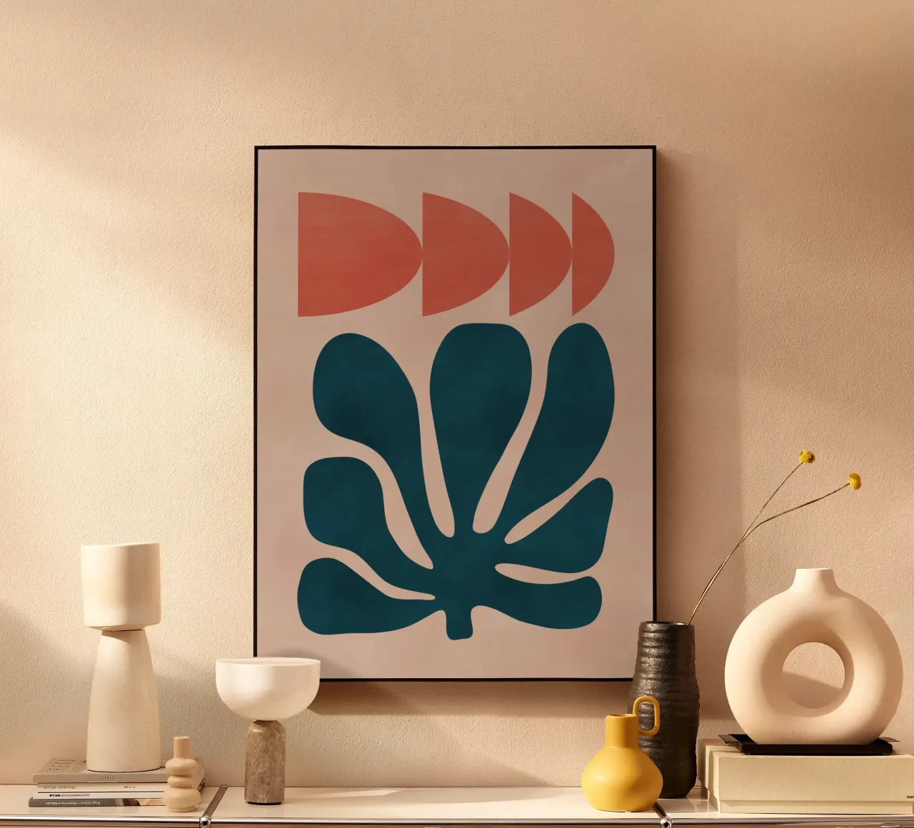 Fiore geometrico plexiglass da Little Dean