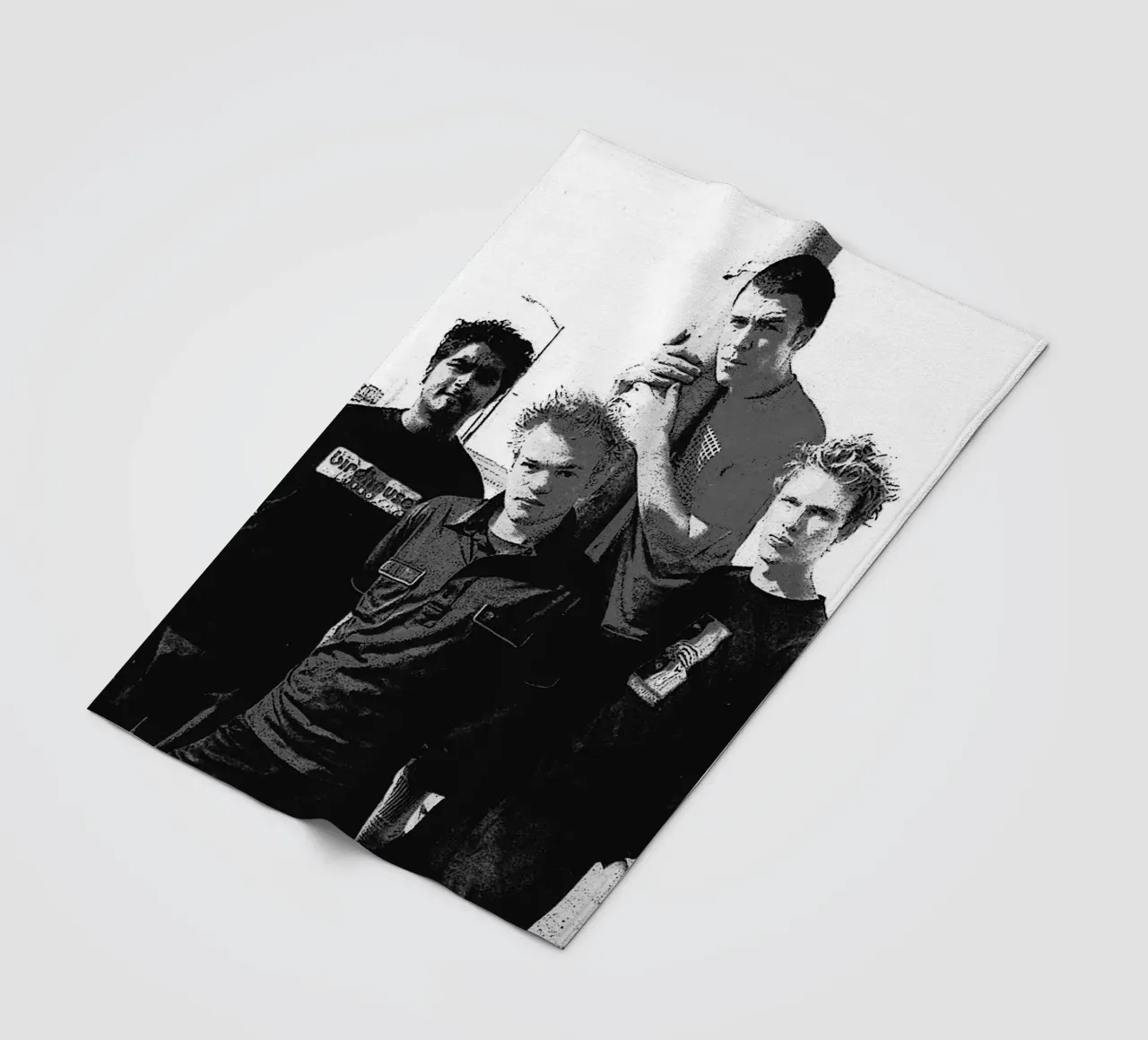 sum 41 band art coperta in pile da vanhesling