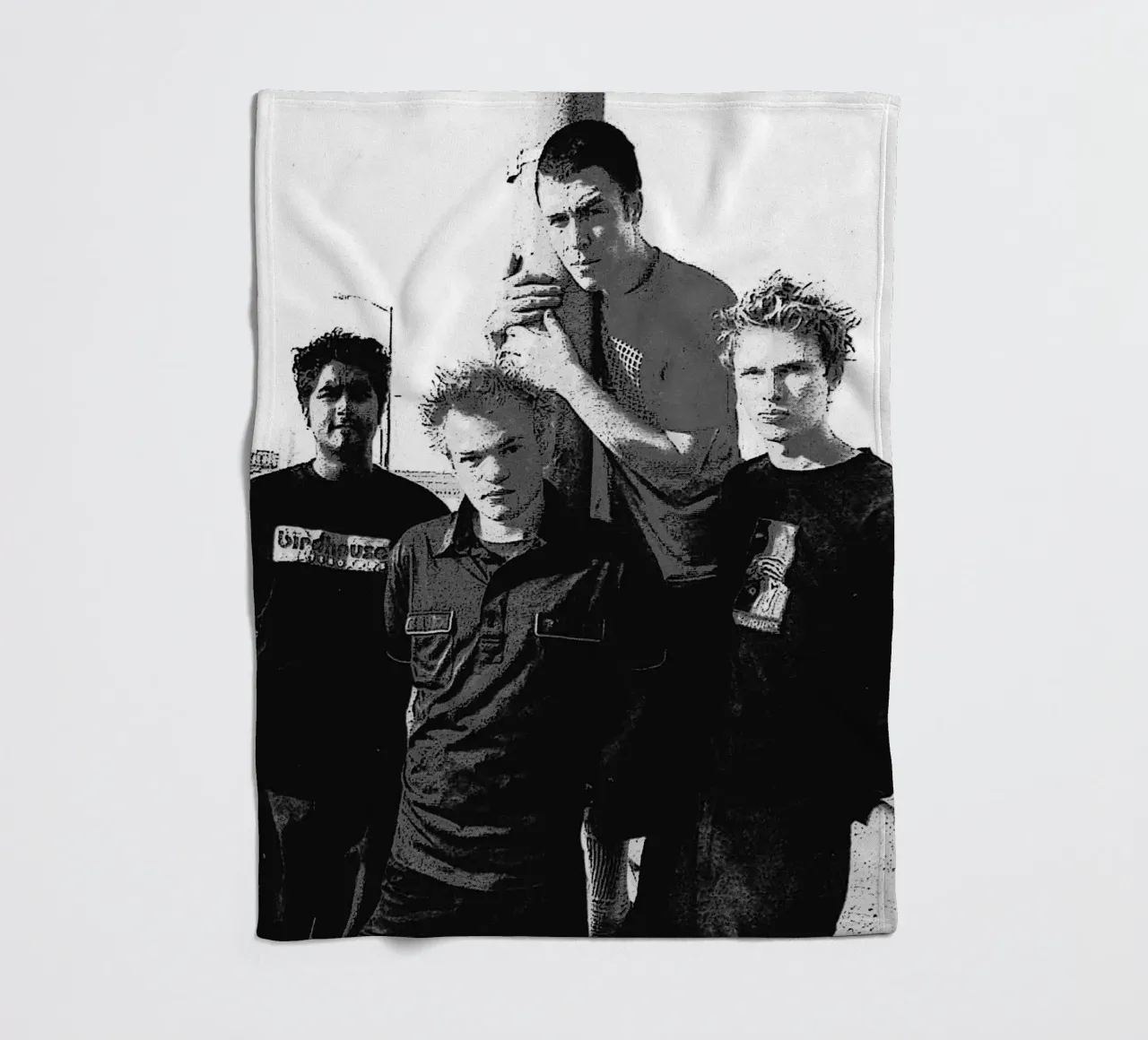 sum 41 band art coperta in pile da vanhesling