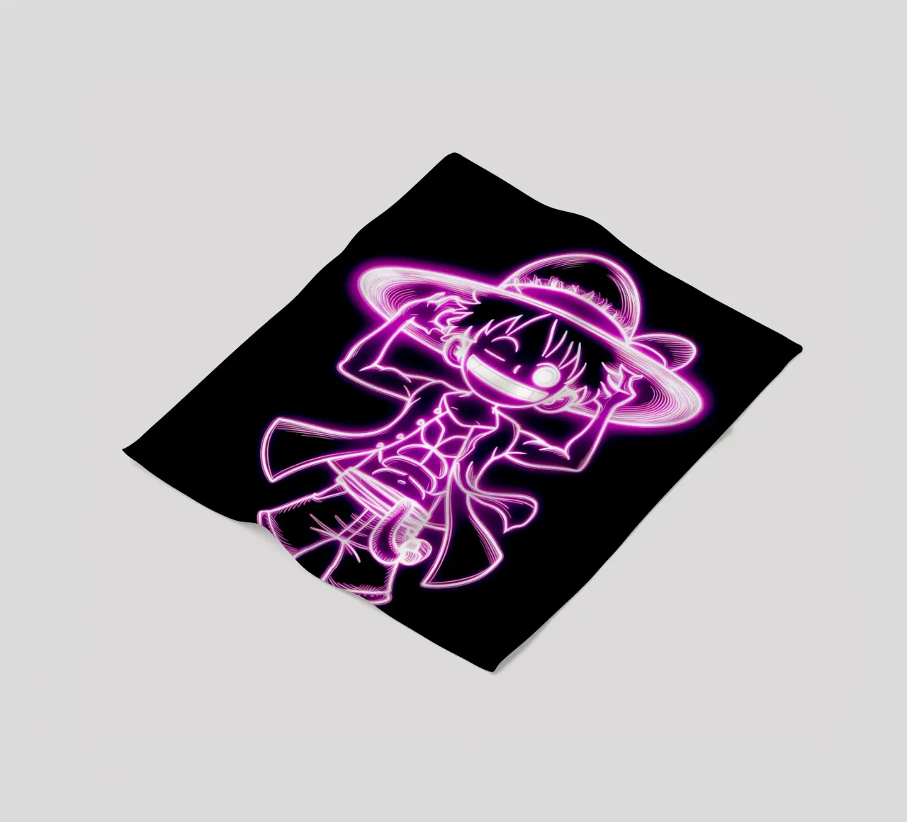 Monkey D. Luffy coperta in pile da Agus Creative