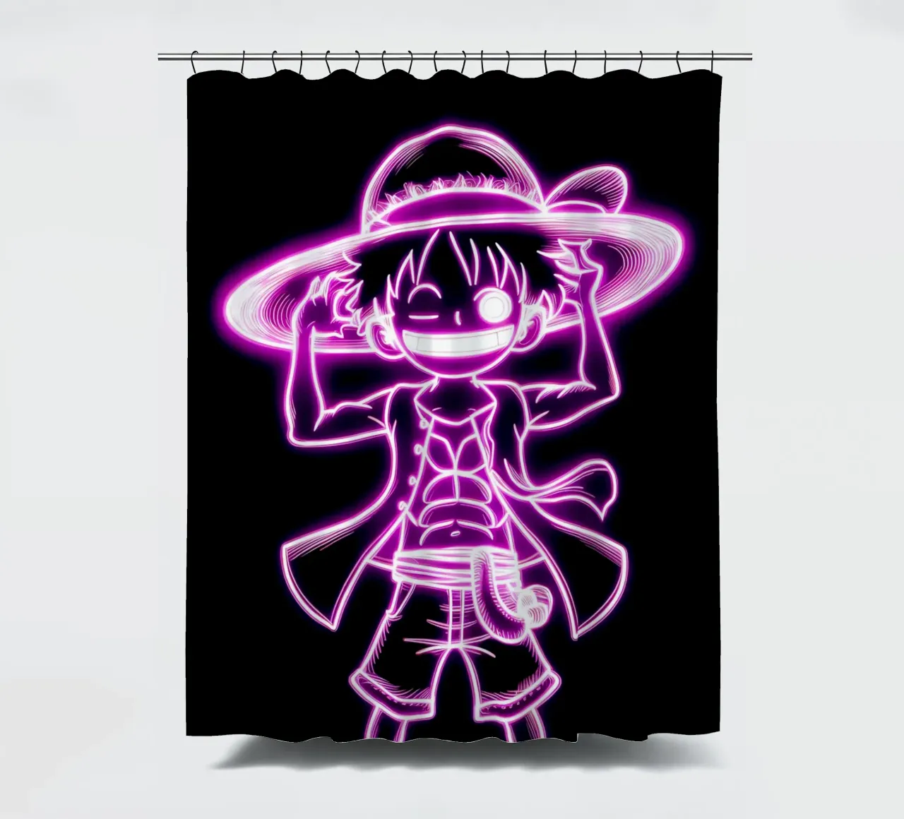 Monkey D. Luffy tenda da doccia da Agus Creative