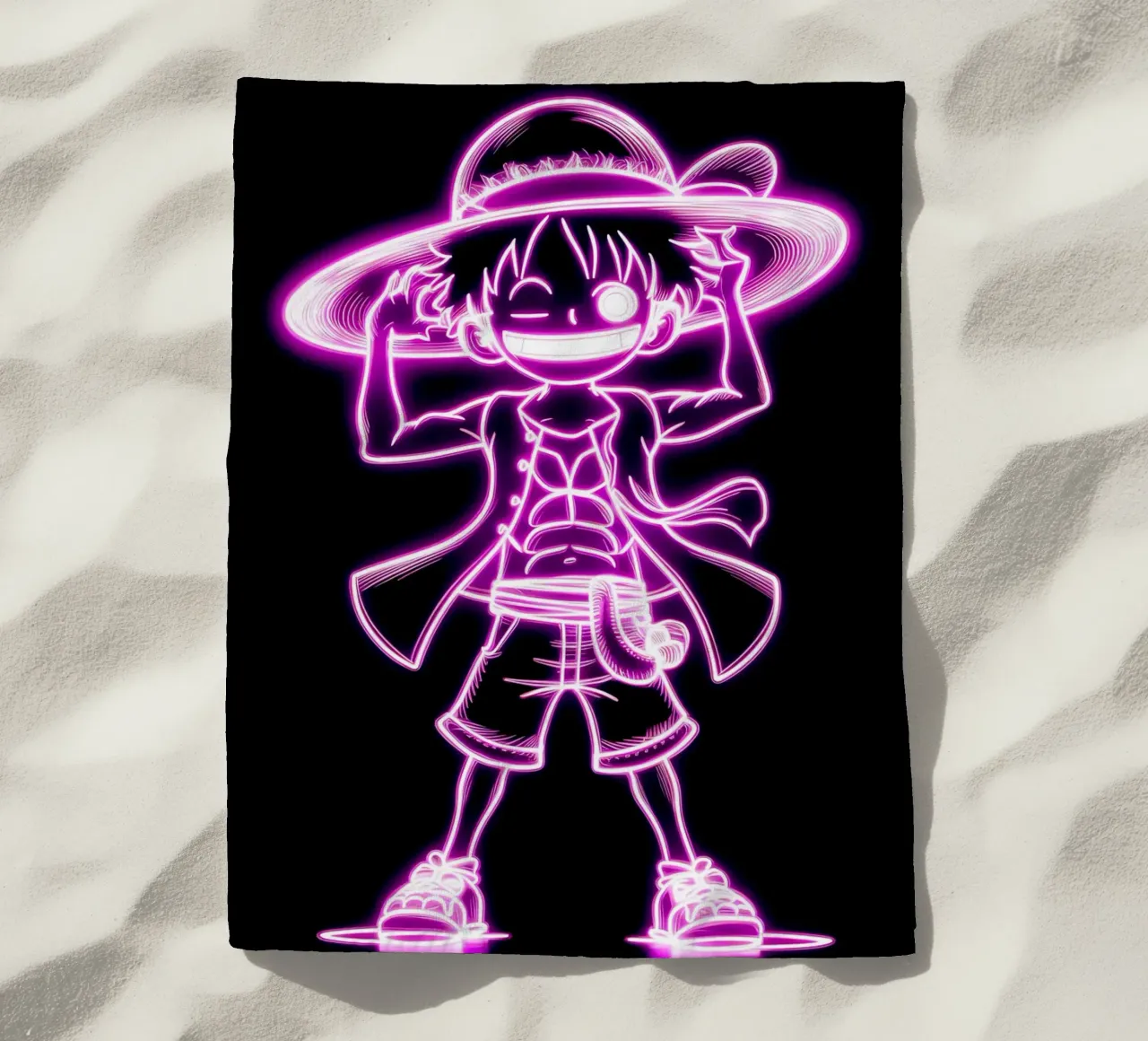 Monkey D. Luffy telo mare da Agus Creative