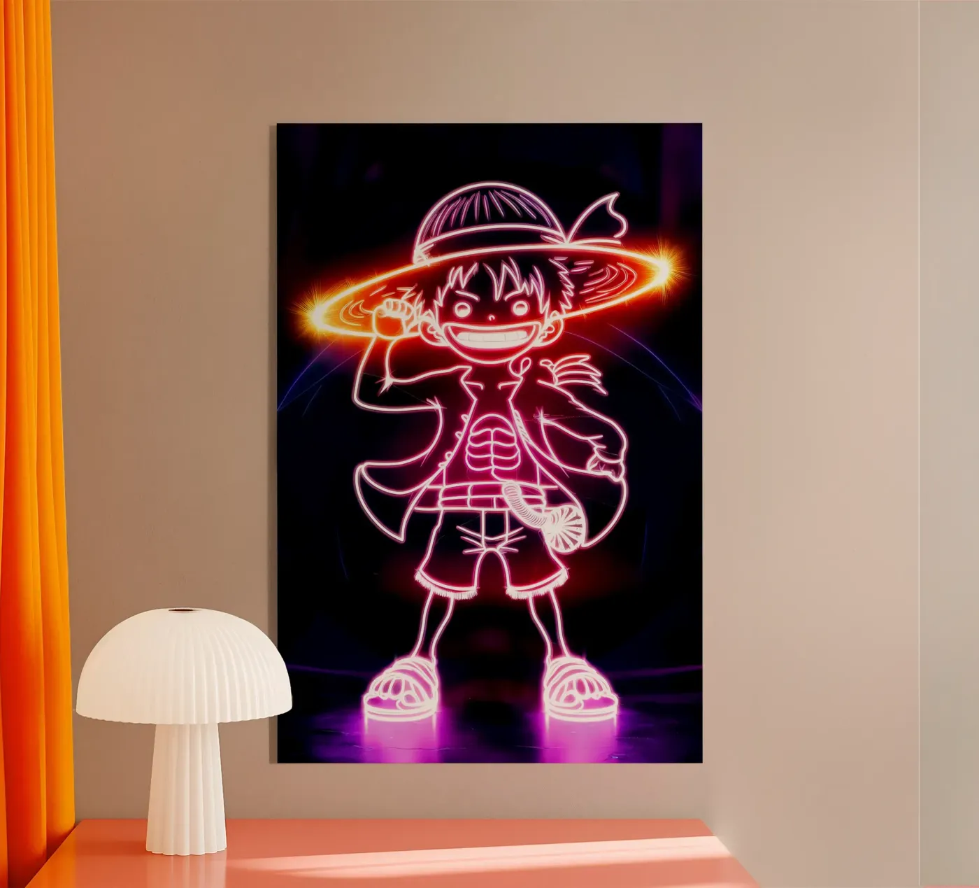 Monkey D. Luffy Acryl-Glas von Agus Creative