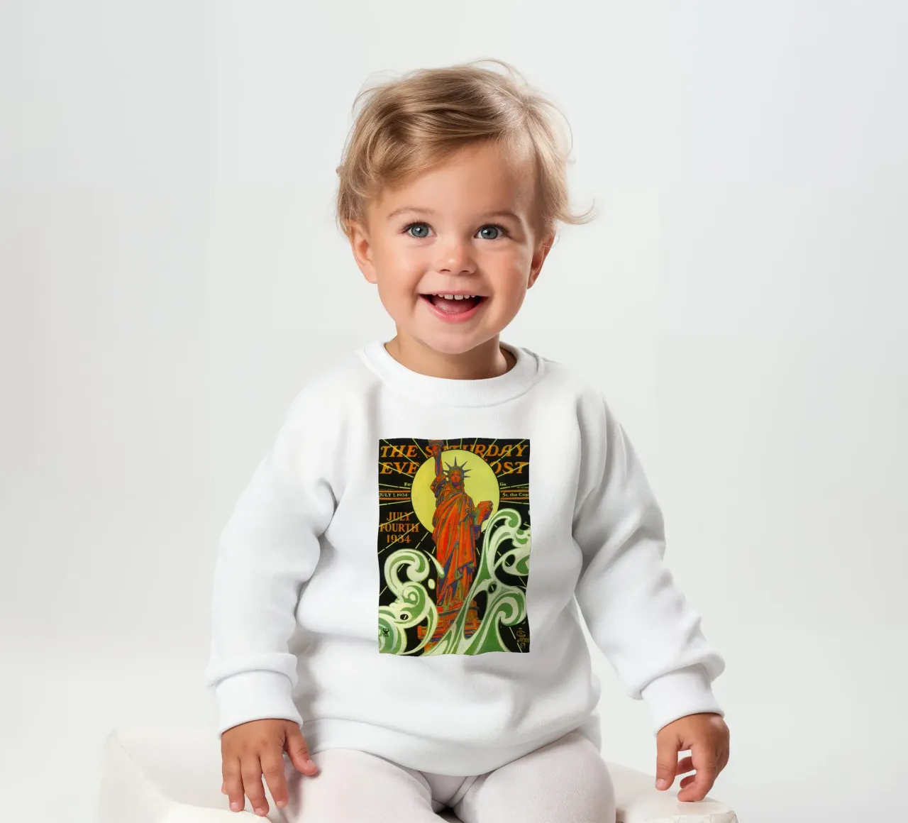 JCL 010 felpa neonato da JC Leyendecker