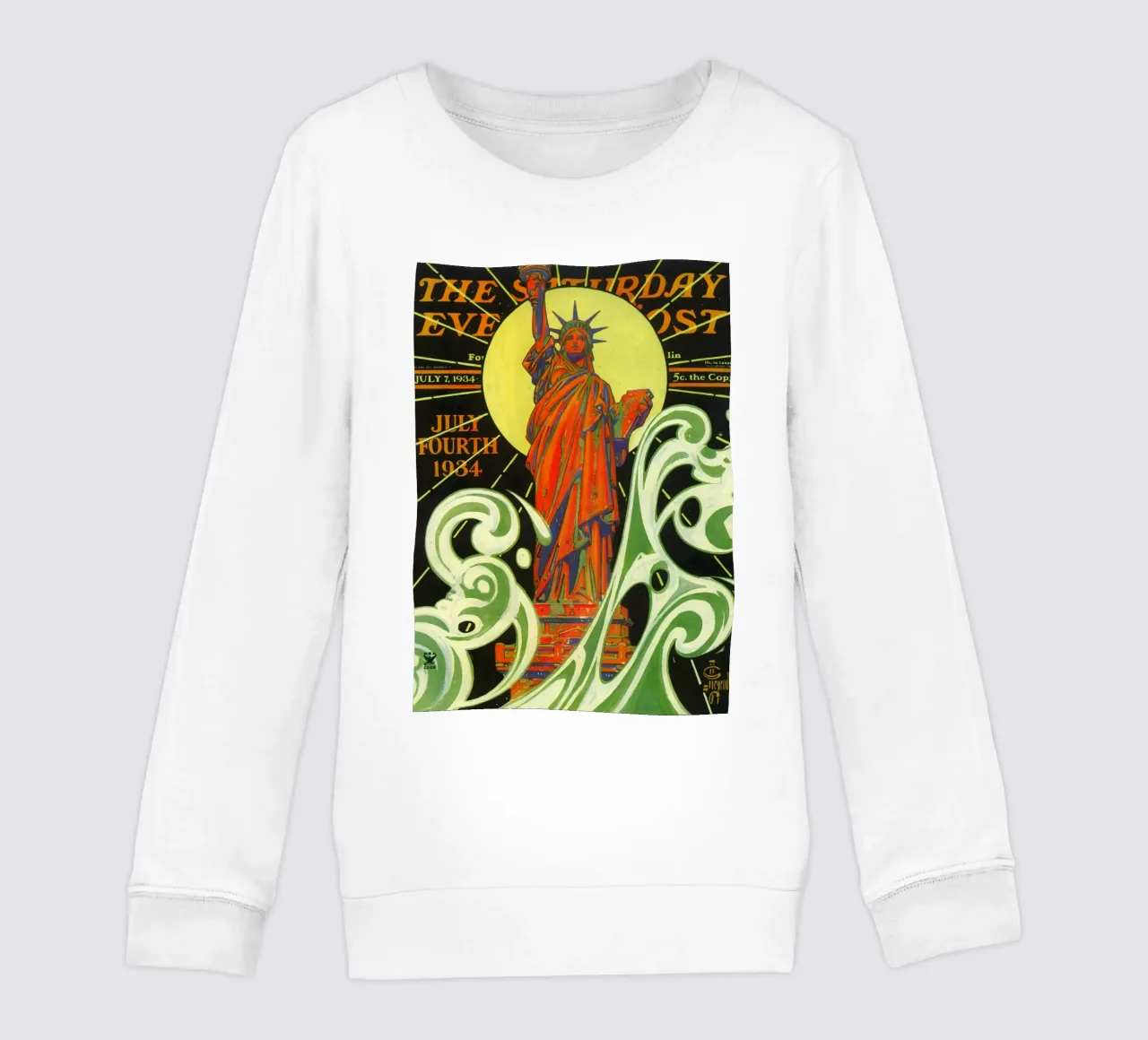 JCL 010 kids sweatshirt by JC Leyendecker