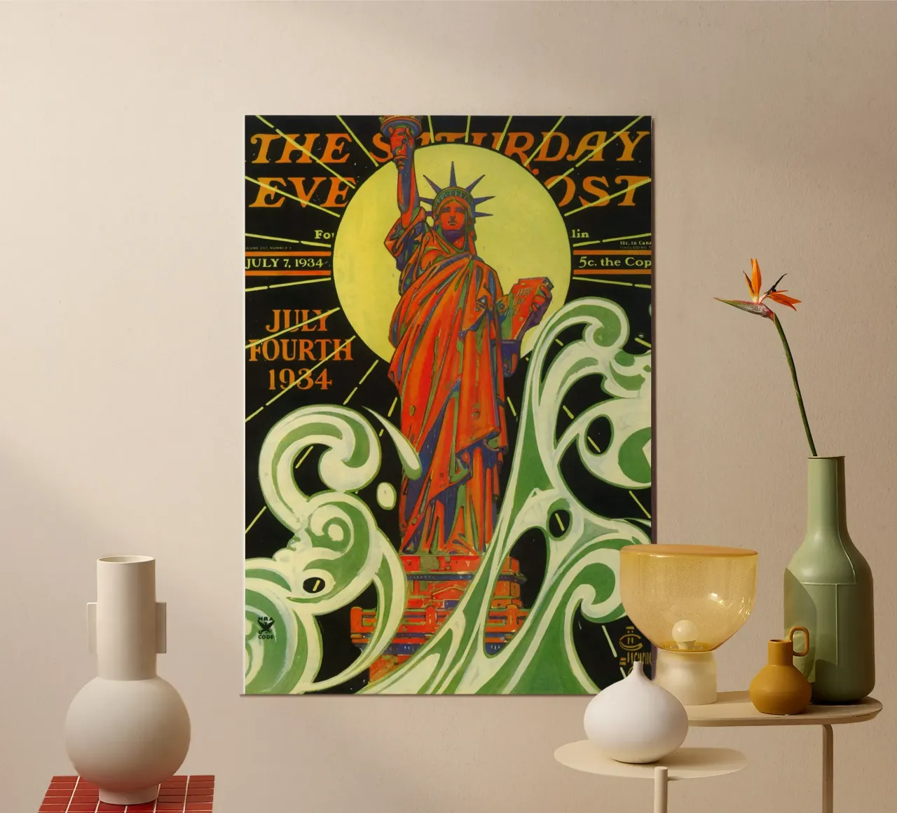 JCL 010 poster by JC Leyendecker