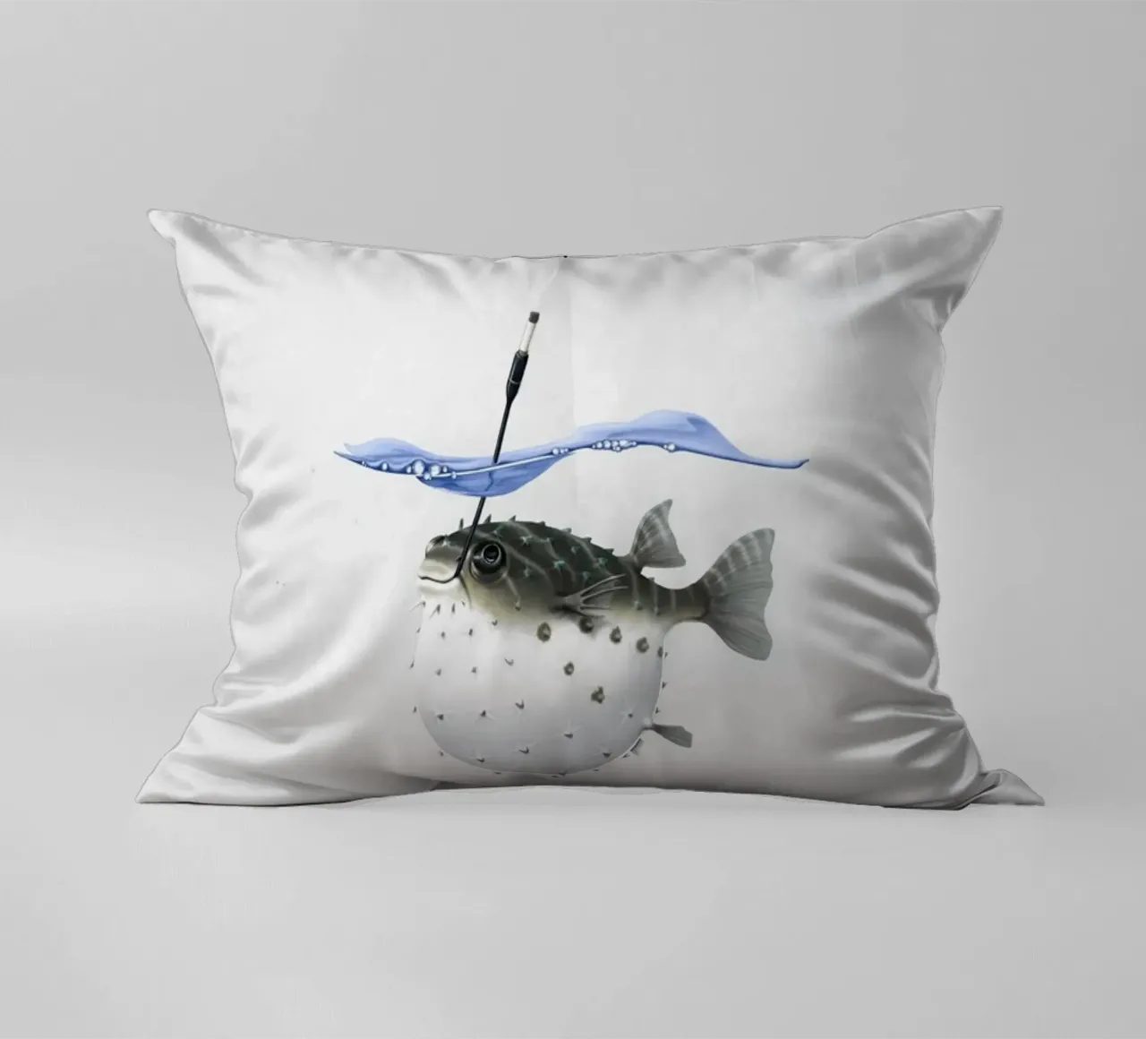 Take it Outside (Titled) cuscino da Rob Art | Illustration