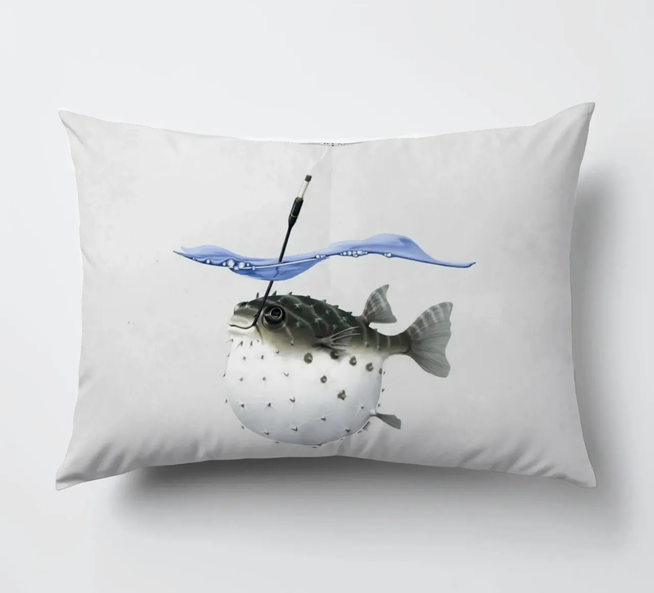 Take it Outside (Titled) cuscino da Rob Art | Illustration