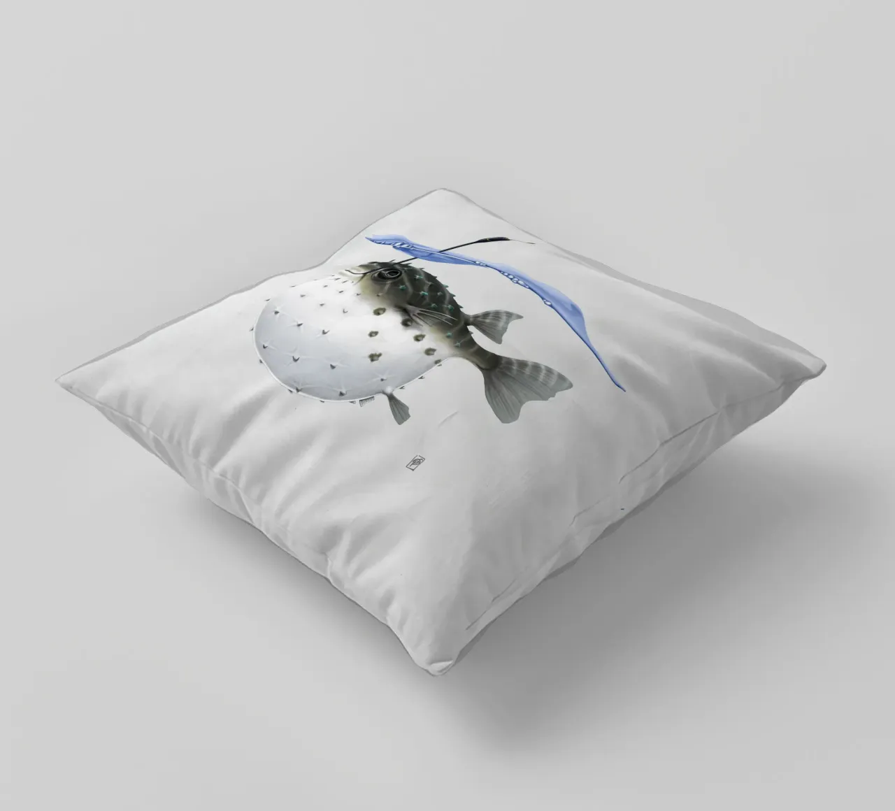 Take it Outside (Titled) cuscino da Rob Art | Illustration