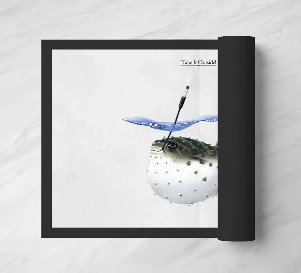 Take it Outside (Titled) zerbino da Rob Art | Illustration