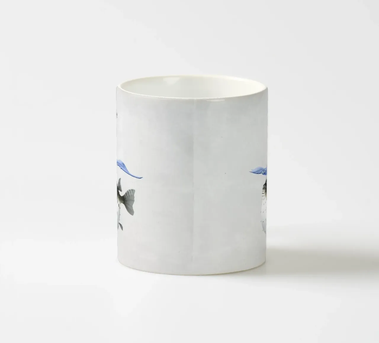 Take it Outside (Titled) tazza in ceramica da Rob Art | Illustration