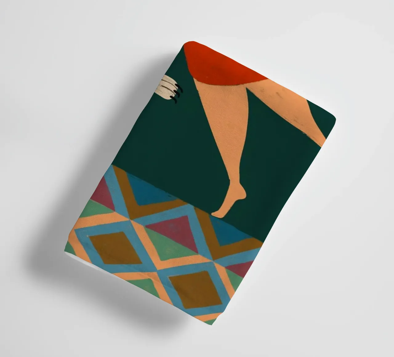 A Date With A Wild Cat towel by Arty Guava