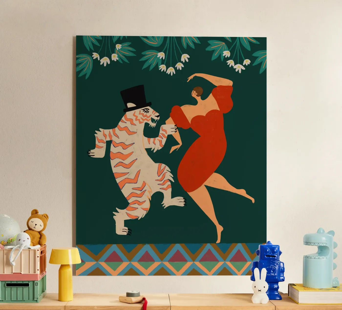 A Date With A Wild Cat plexiglass da Arty Guava