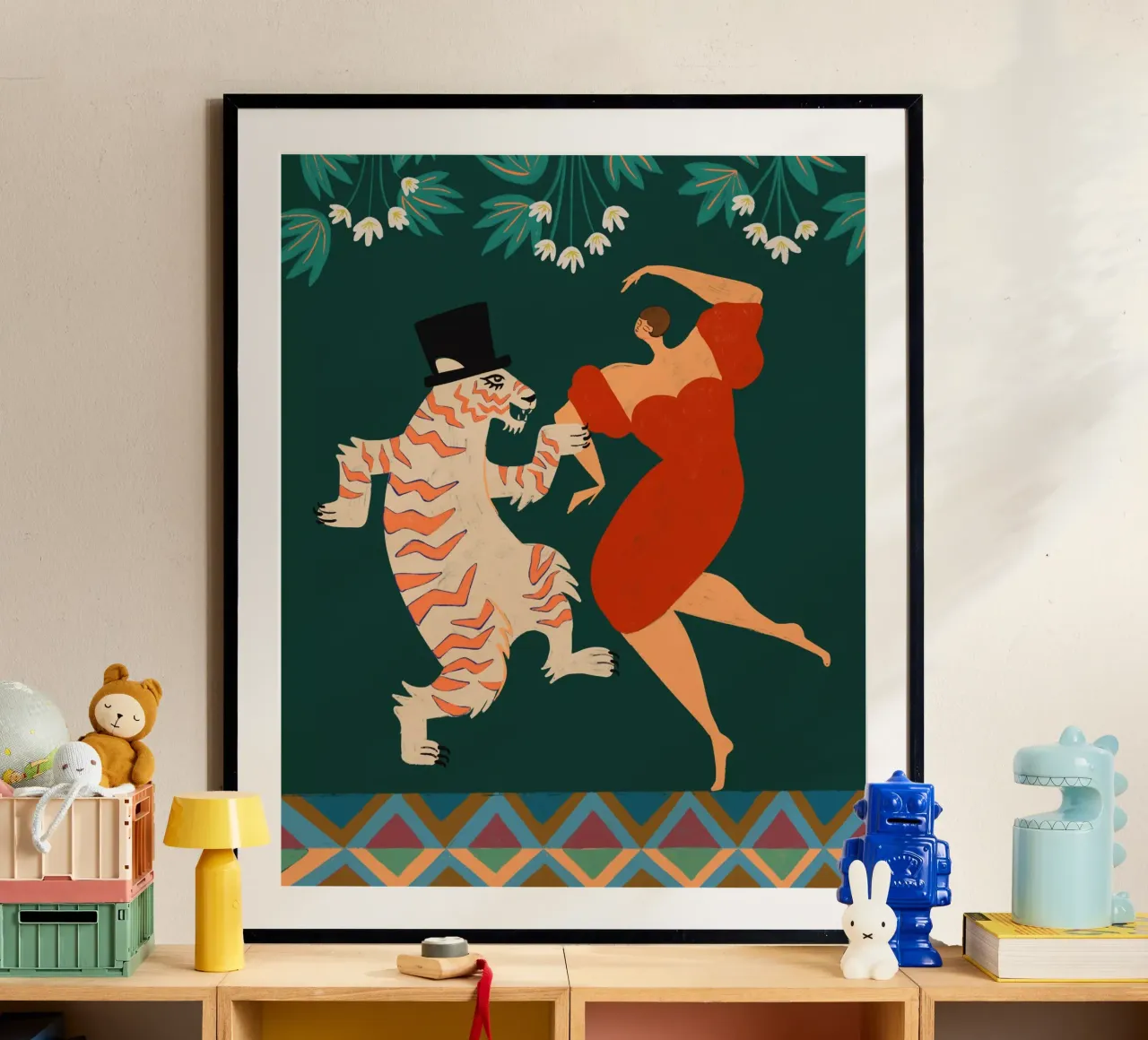 A Date With A Wild Cat poster da Arty Guava