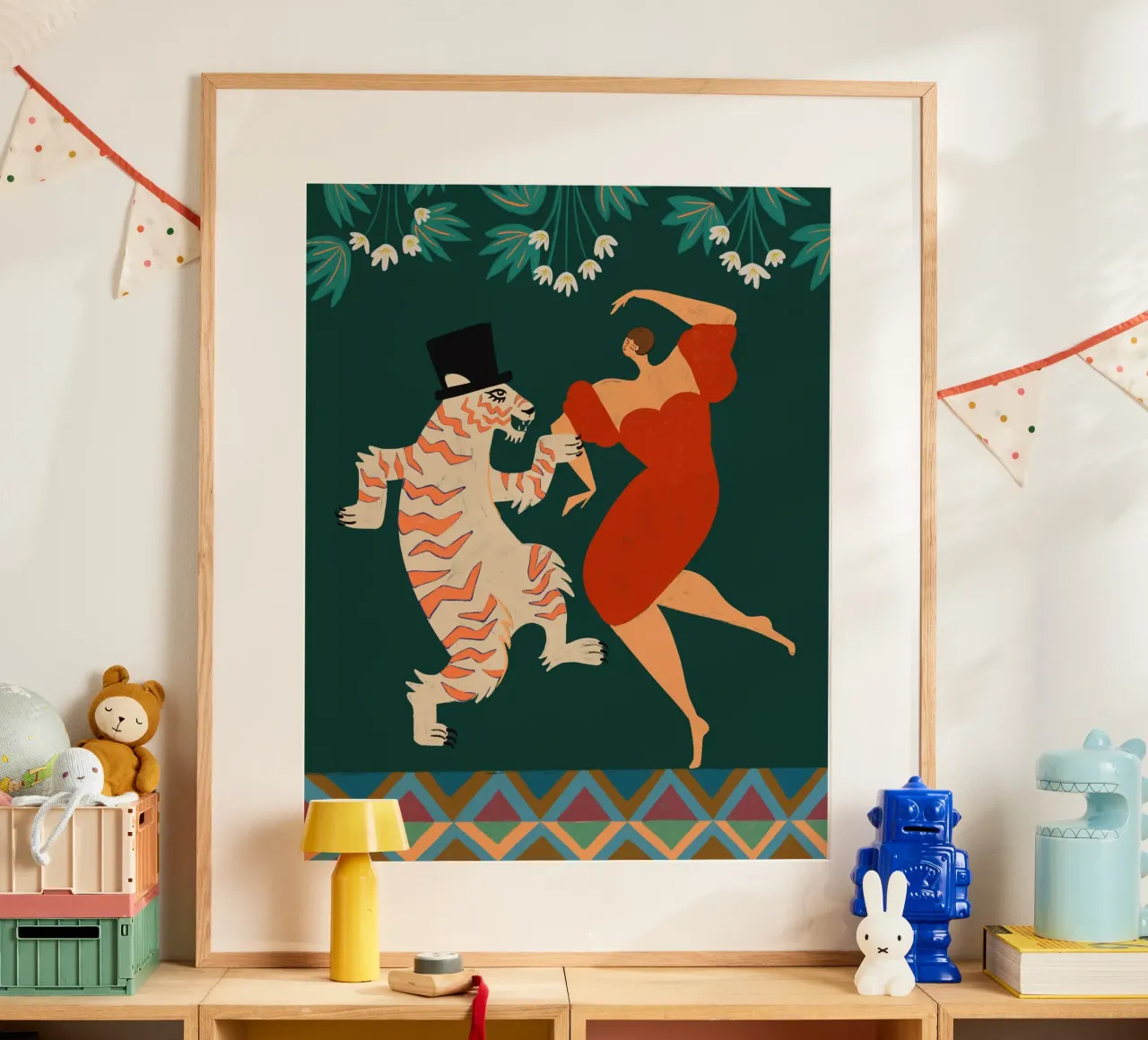 A Date With A Wild Cat poster da Arty Guava