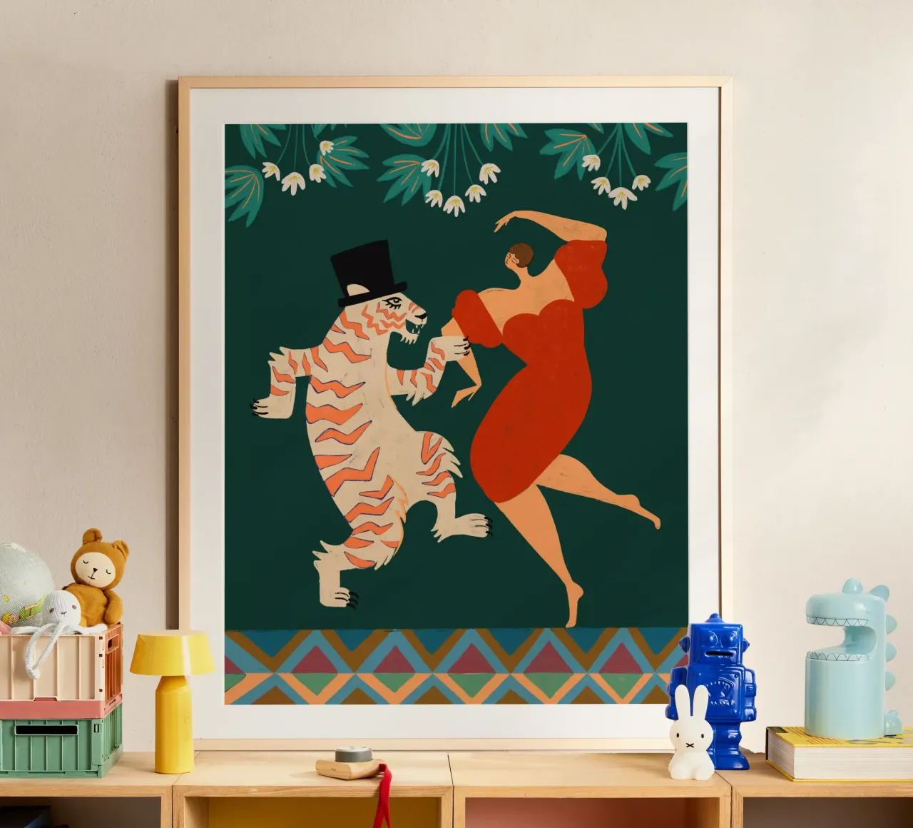 A Date With A Wild Cat poster da Arty Guava