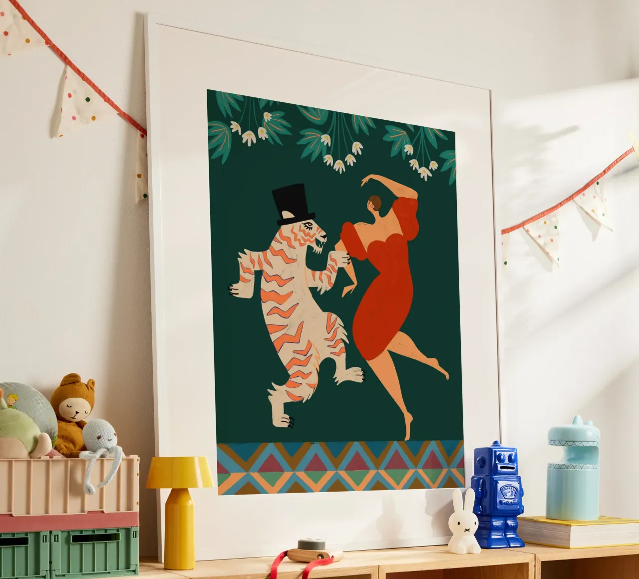 A Date With A Wild Cat poster da Arty Guava