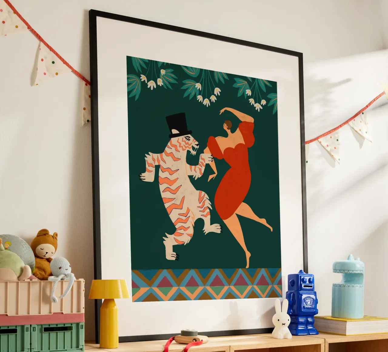 A Date With A Wild Cat poster da Arty Guava