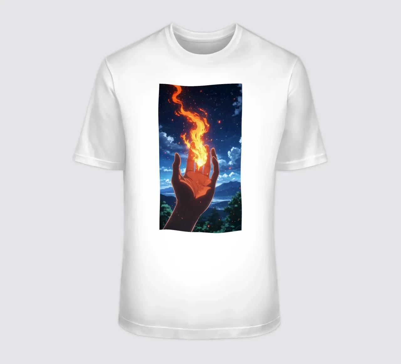 mano anime t-shirt da van hellen
