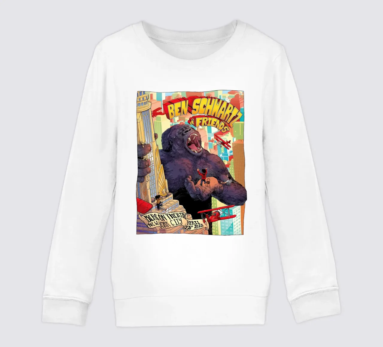 Ben Schwartz & Friends Kinder Sweatshirt von martina