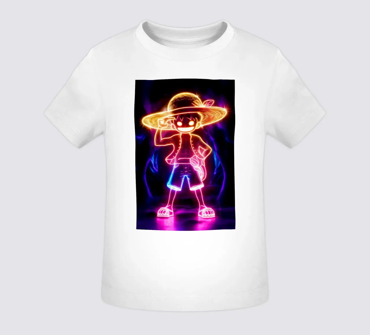 Monkey D. Luffy maglietta neonato da Agus Creative