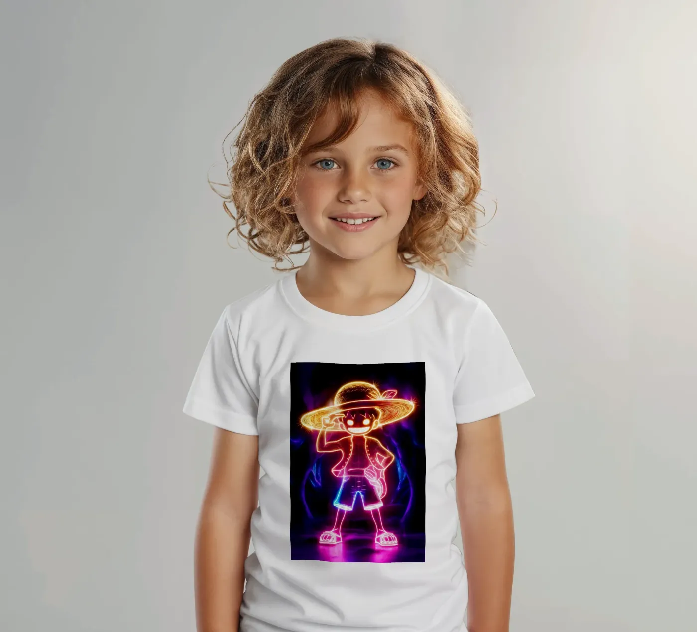 Monkey D. Luffy t-shirt bambini da Agus Creative
