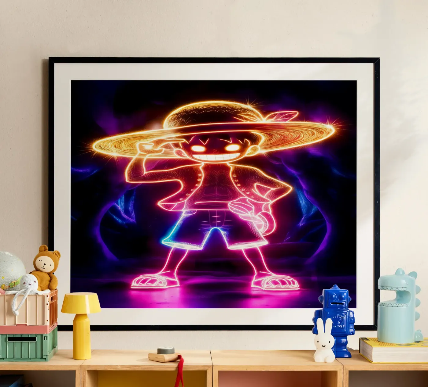 Monkey D. Luffy Poster von Agus Creative