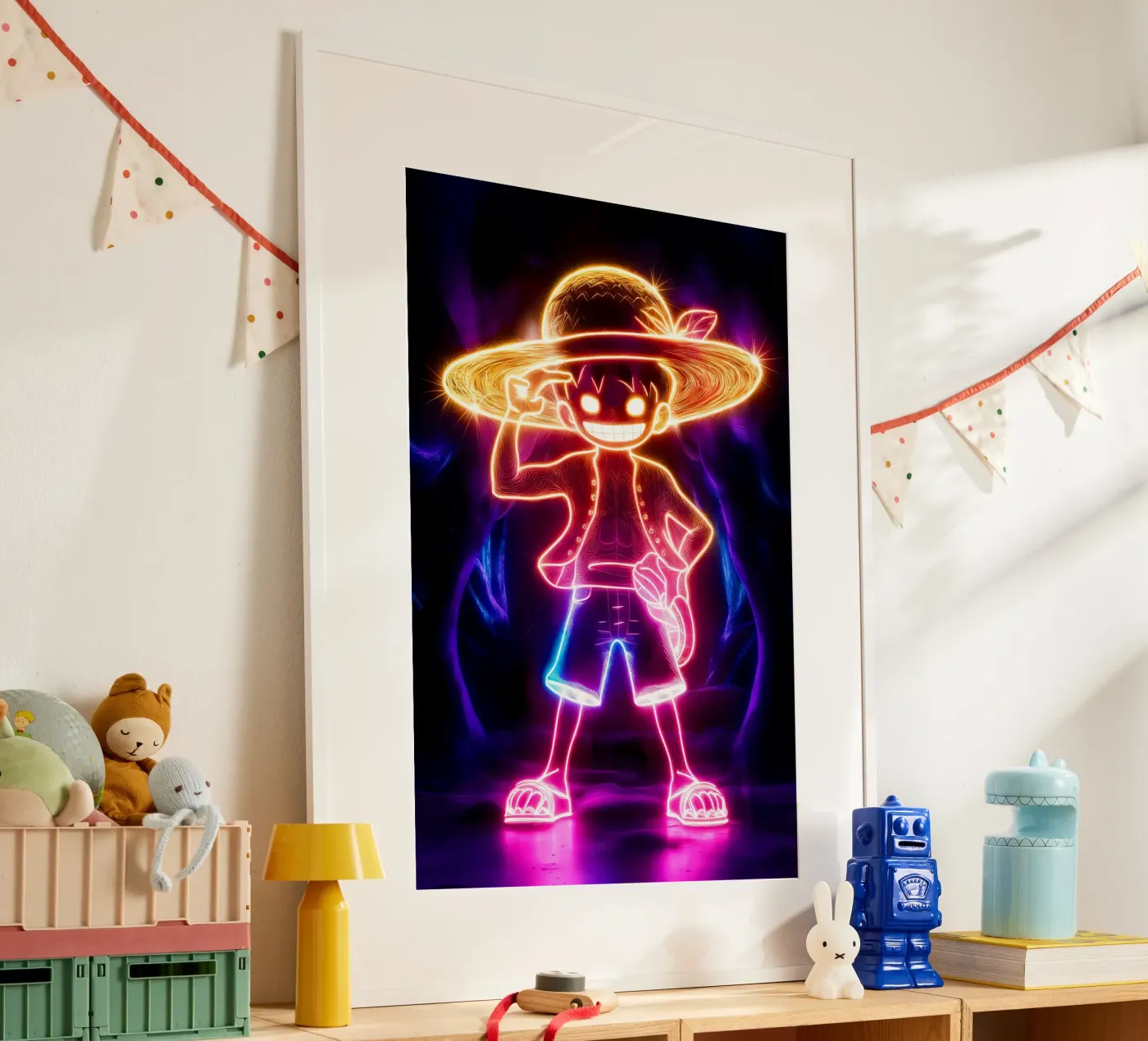 Monkey D. Luffy Poster von Agus Creative